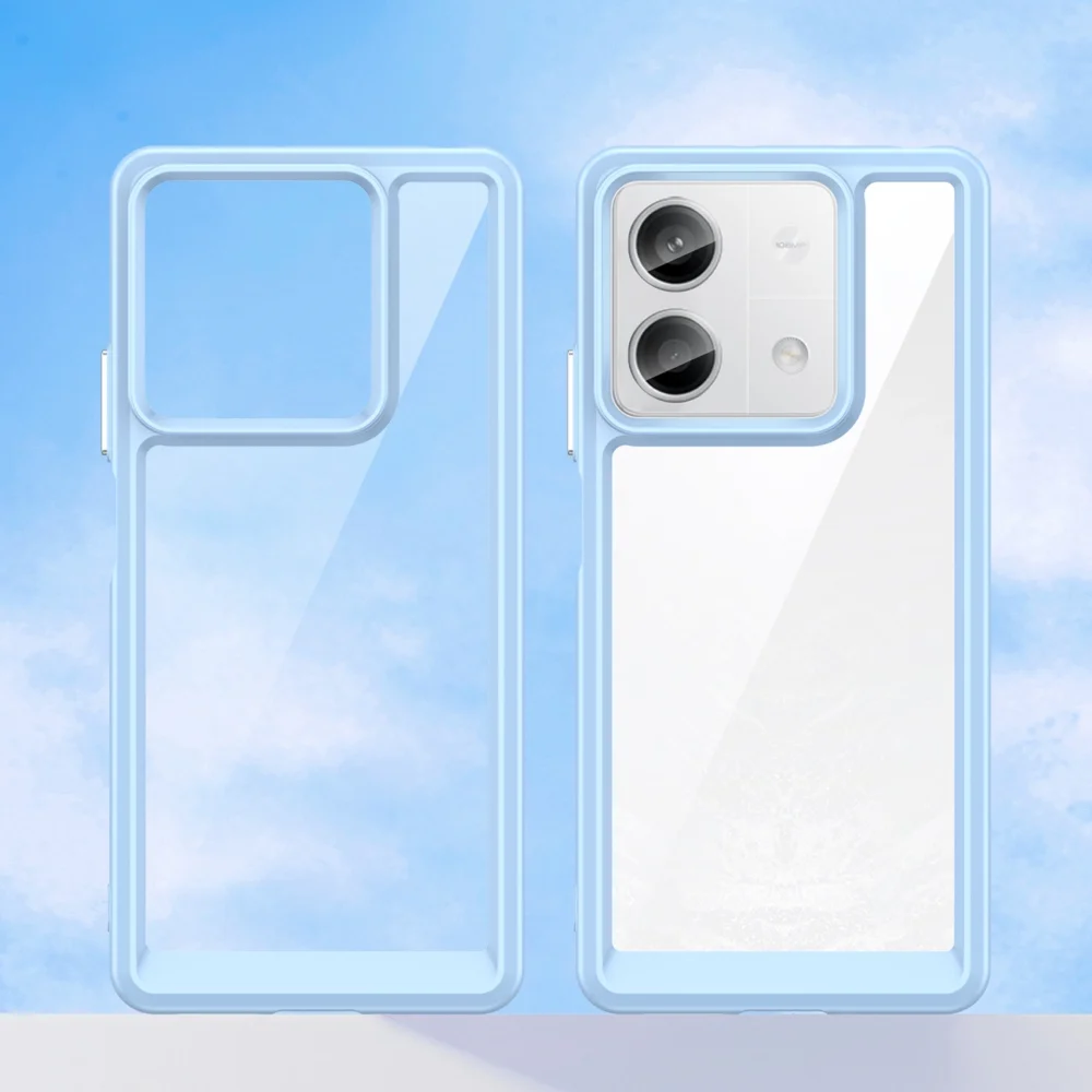 Outer Space Case with gel frame for Xiaomi Redmi Note 13 Pro+ - blueeng