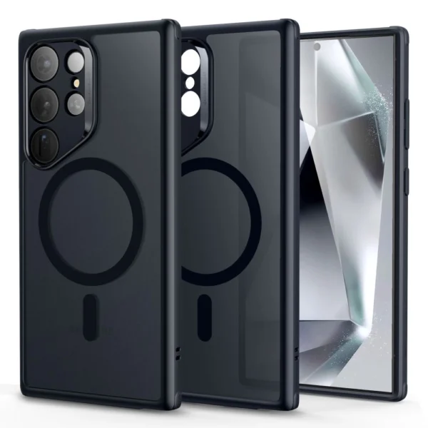 ESR Classic Hybrid Halolock Case for Samsung Galaxy S24 Ultra - Matte Blackeng