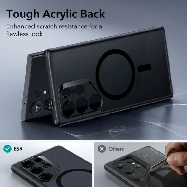 ESR Classic Hybrid Halolock Case for Samsung Galaxy S24 Ultra - Matte Blackeng