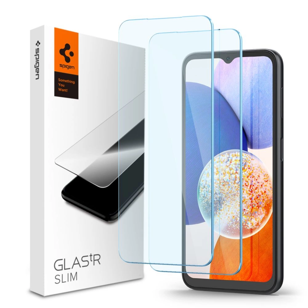 Spigen Glas.tR Slim Tempered Glass for Samsung Galaxy A15 4G / 5G / A25 5G - 2 pcs.eng