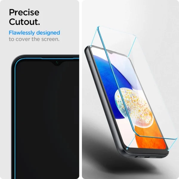 Spigen Glas.tR Slim Tempered Glass for Samsung Galaxy A15 4G / 5G / A25 5G - 2 pcs.eng