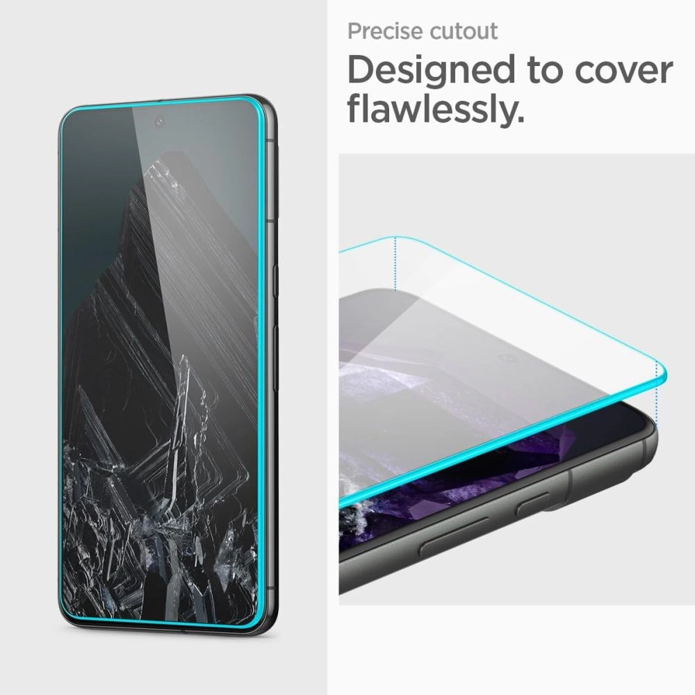 Spigen ALM Glas.tR tempered glass for Google Pixel 8 Pro - 2 pcs.eng