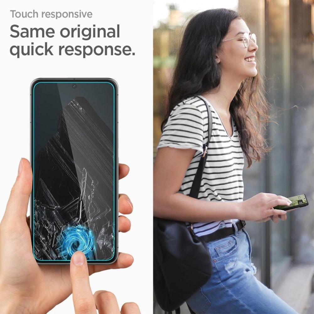 Spigen ALM Glas.tR tempered glass for Google Pixel 8 Pro - 2 pcs.eng