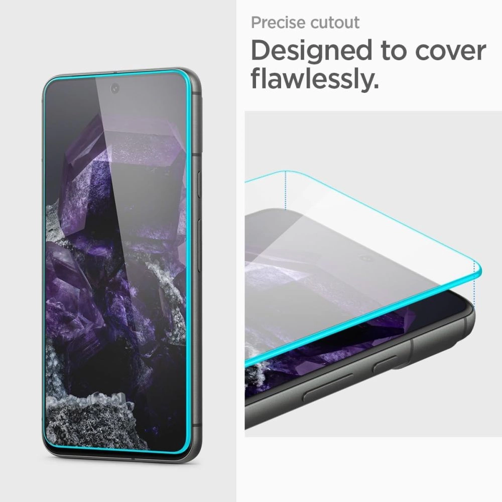 Spigen ALM Glas.tR tempered glass for Google Pixel 8 - 2 pcs.eng