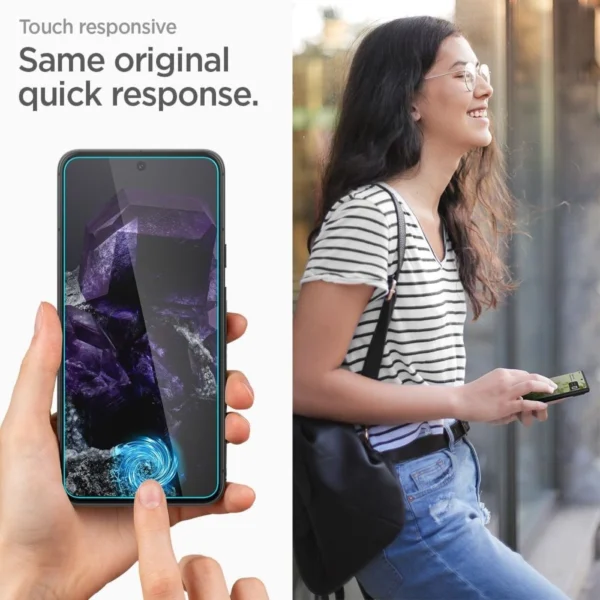 Spigen ALM Glas.tR tempered glass for Google Pixel 8 - 2 pcs.eng