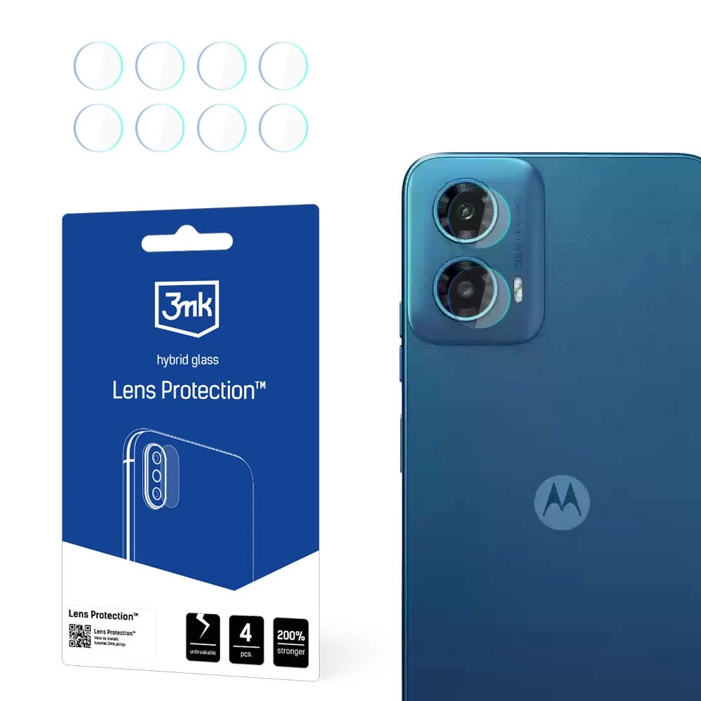 3mk Lens Protection™ hybrid camera glass for Motorola Moto G34 5Geng