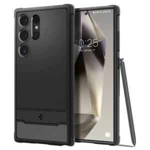 Spigen Rugged Armor Case for Samsung Galaxy S24 Ultra - Matte Blackeng