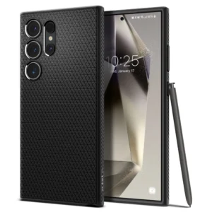 Spigen Liquid Air Case for Samsung Galaxy S24 Ultra - Matte Blackeng