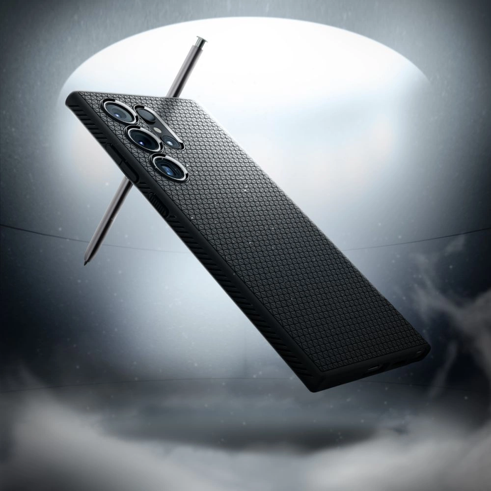 Spigen Liquid Air Case for Samsung Galaxy S24 Ultra - Matte Blackeng