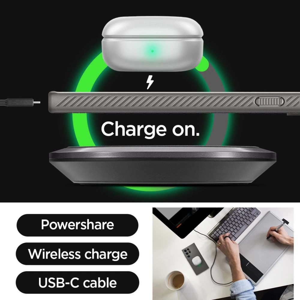 Spigen Liquid Air Case for Samsung Galaxy S24 Ultra - Grayeng