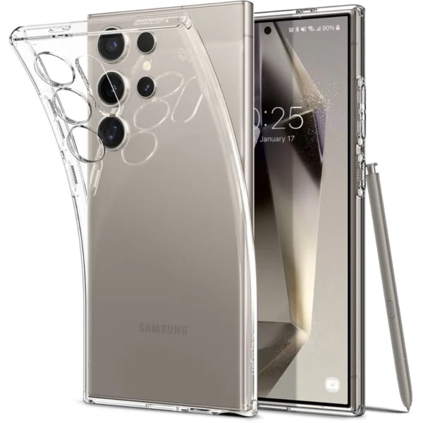 Spigen Liquid Crystal Case for Samsung Galaxy S24 Ultra - Cleareng