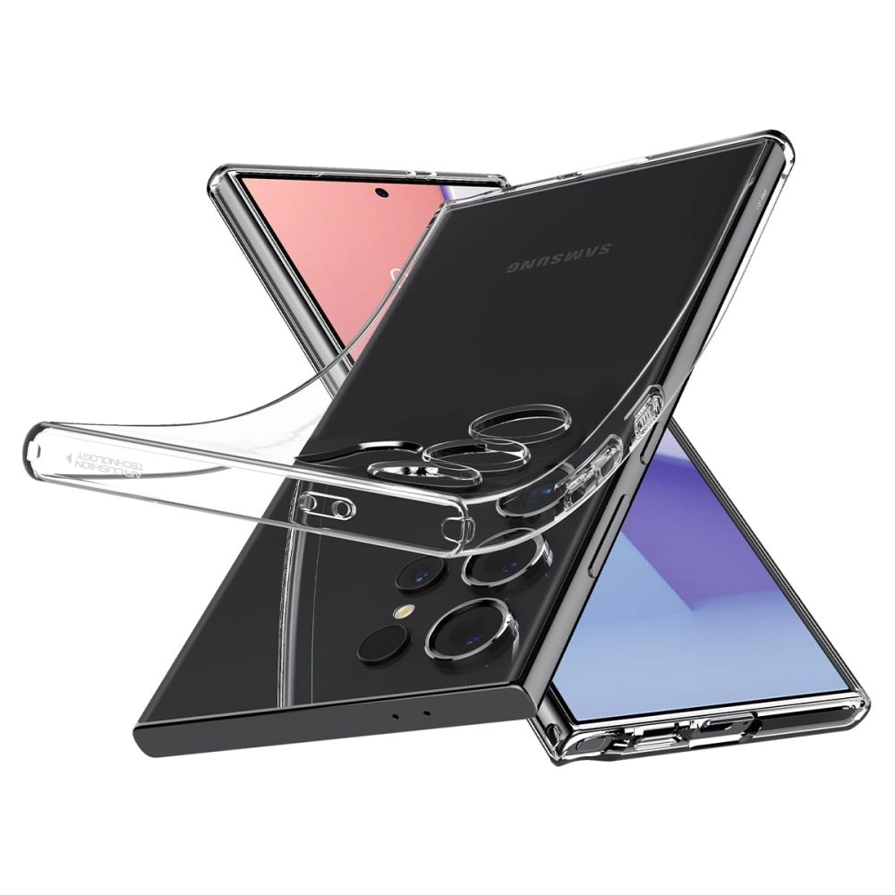 Spigen Liquid Crystal Case for Samsung Galaxy S24 Ultra - Cleareng