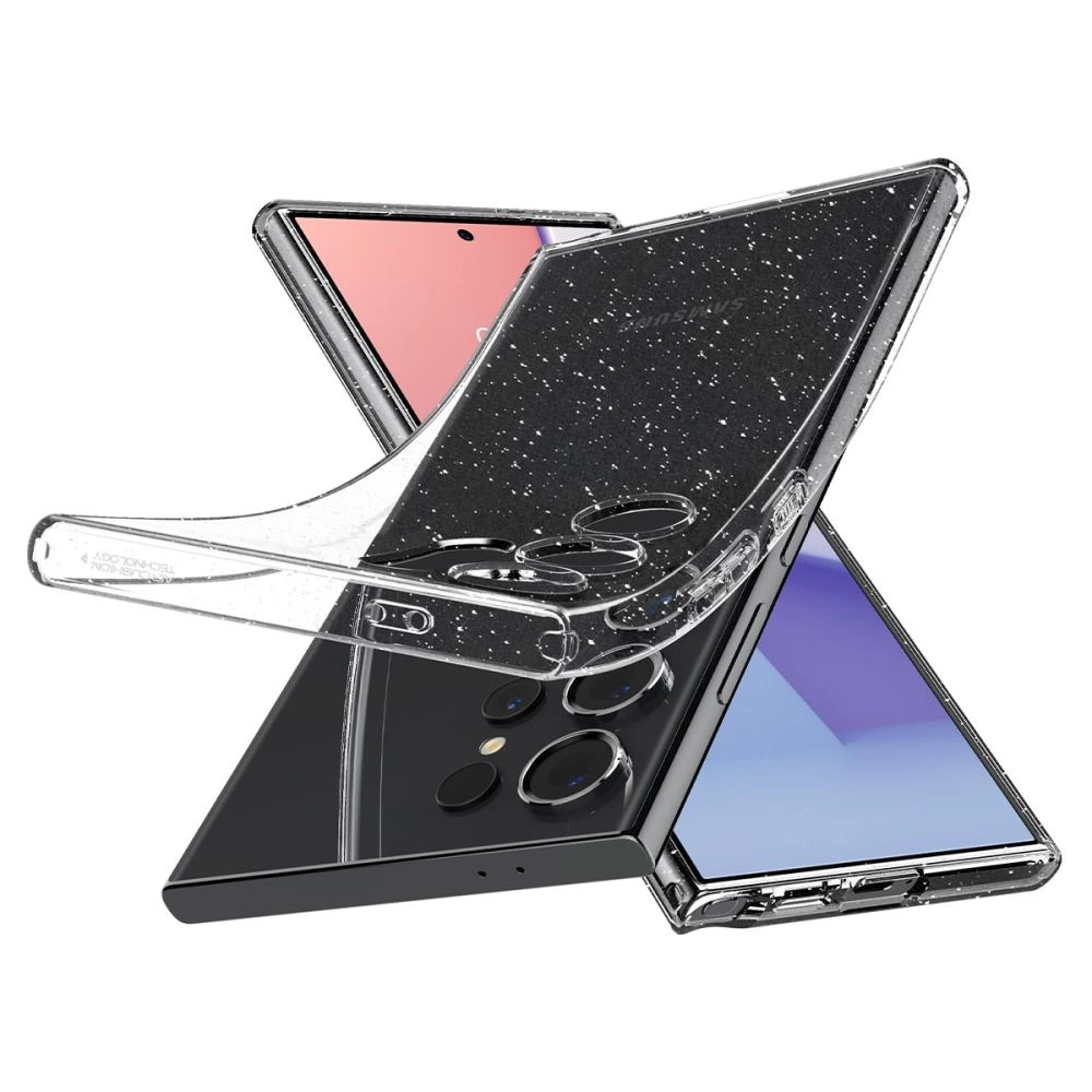 Spigen Liquid Crystal Case for Samsung Galaxy S24 Ultra - Clear Glittereng