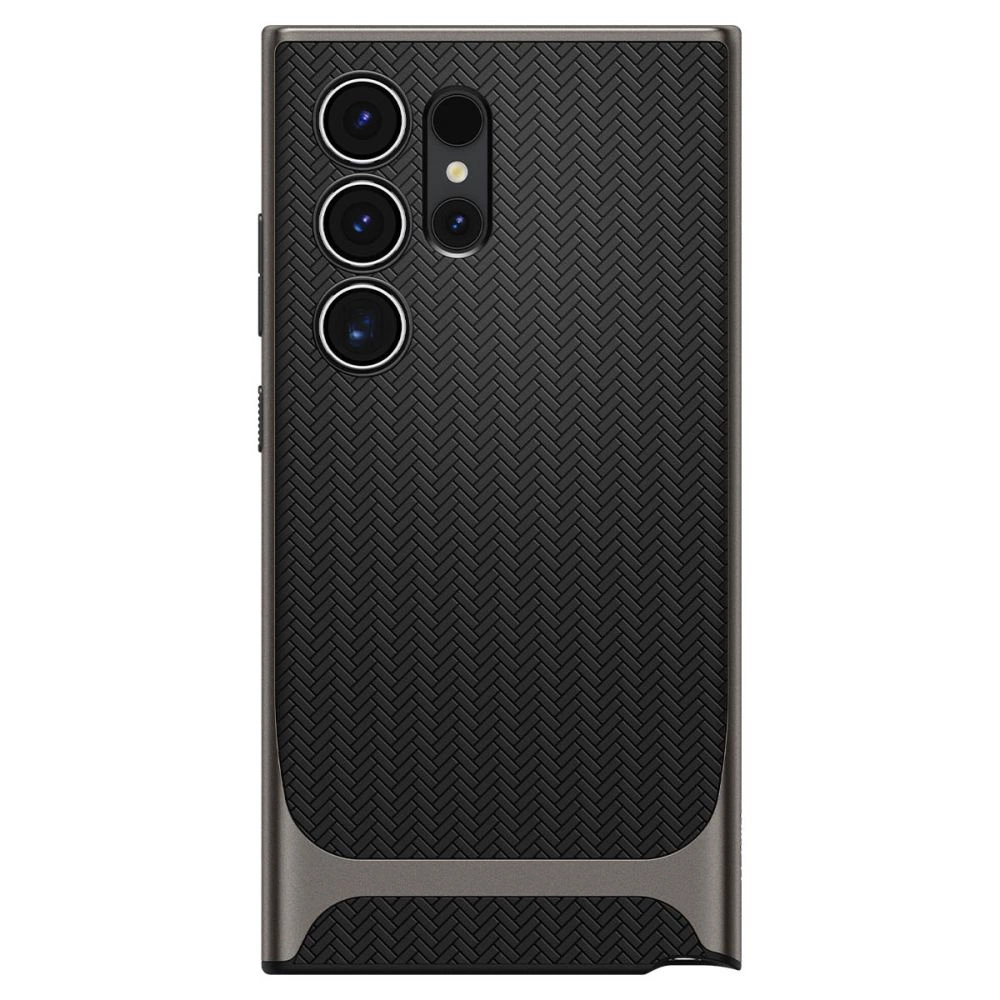 Spigen Neo Hybrid Case for Samsung Galaxy S24 Ultra - Metallic Grayeng