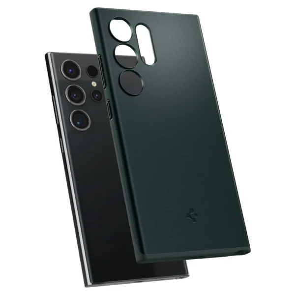 Spigen Thin Fit Case for Samsung Galaxy S24 Ultra - Dark Greeneng
