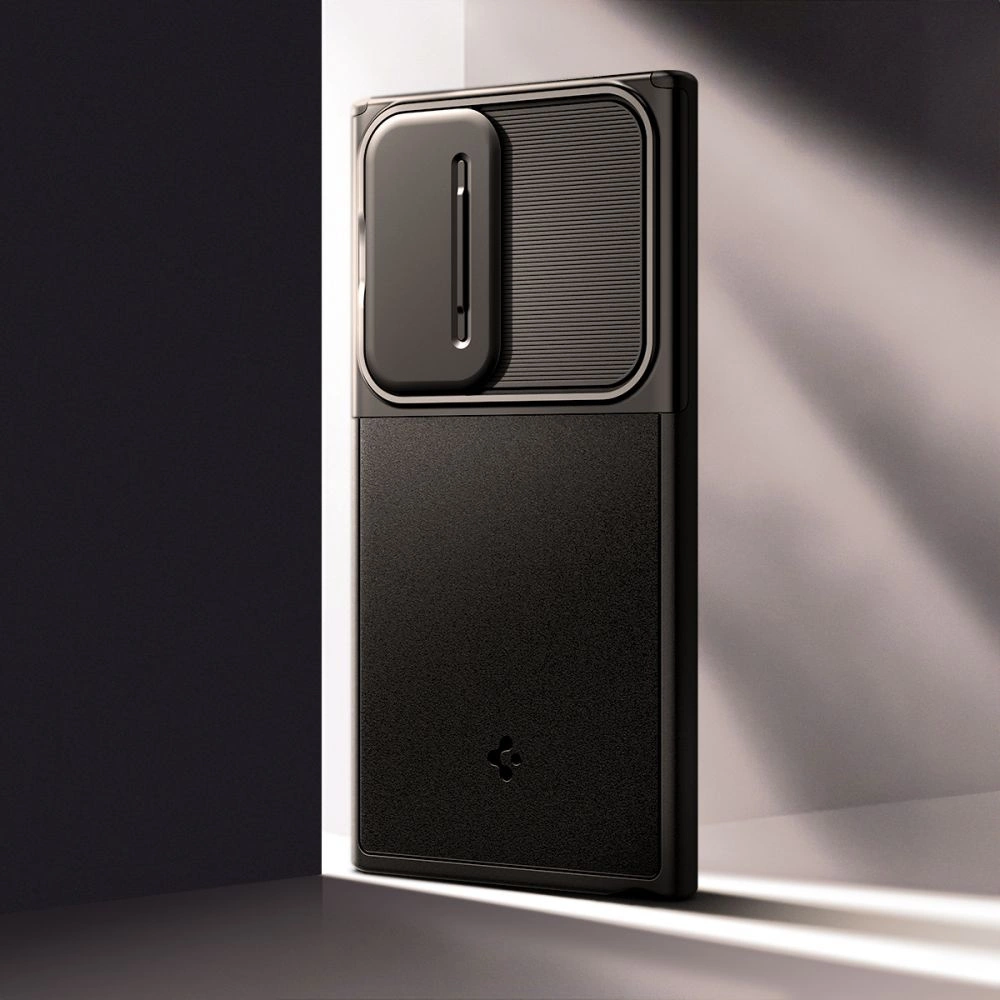 Spigen Optik Armor Case for Samsung Galaxy S24 Ultra - Blackeng