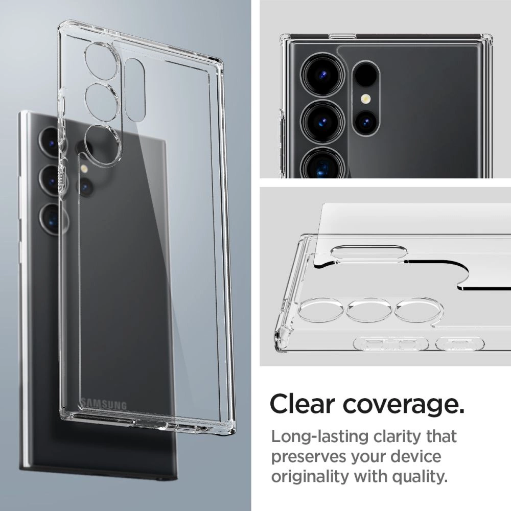 Spigen Ultra Hybrid Case for Samsung Galaxy S24 Ultra - Transparenteng