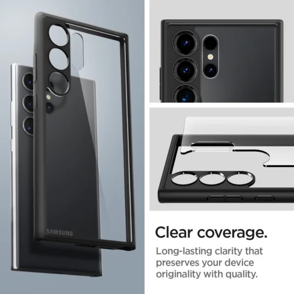 Spigen Ultra Hybrid Case for Samsung Galaxy S24 Ultra - Matte Blackeng