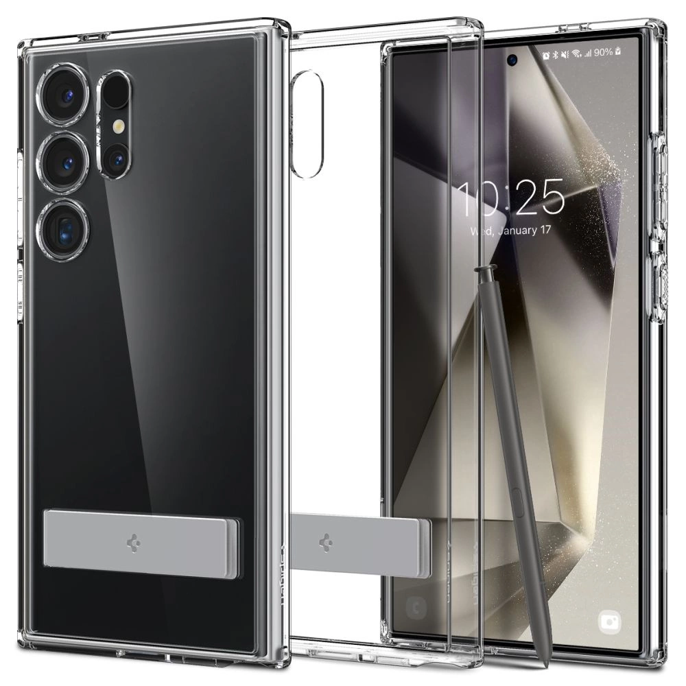 Spigen Ultra Hybrid S Case for Samsung Galaxy S24 Ultra - Transparenteng