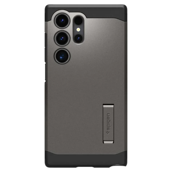 Spigen Tough Armor Case for Samsung Galaxy S24 Ultra - Metallic Grayeng
