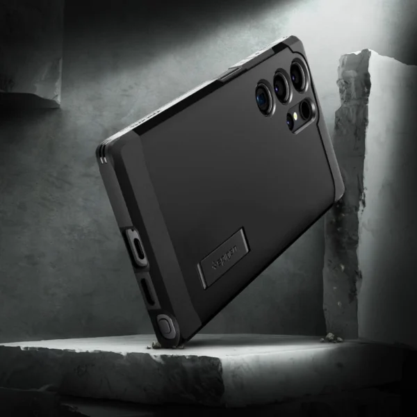 Spigen Tough Armor Case for Samsung Galaxy S24 Ultra - Blackeng