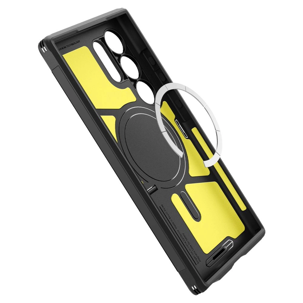 Spigen Tough Armor MagSafe case for Samsung Galaxy S24 Ultra - blackeng