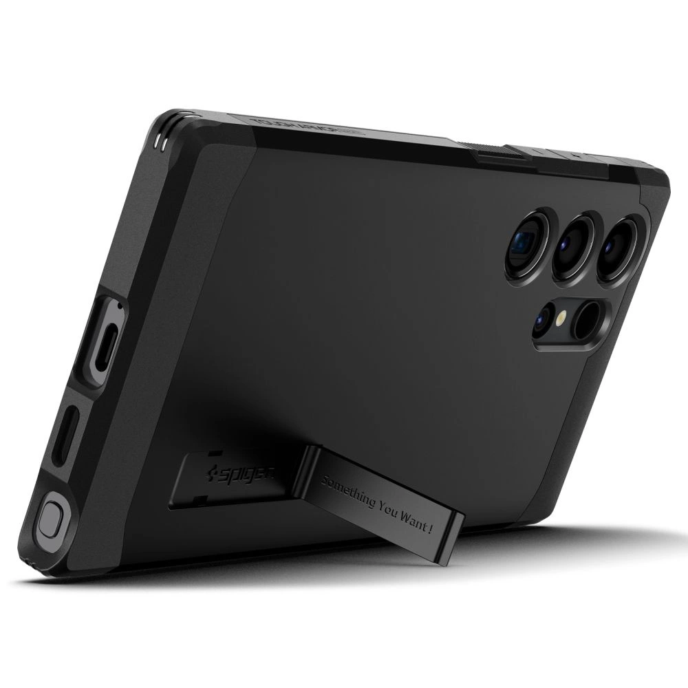 Spigen Tough Armor MagSafe case for Samsung Galaxy S24 Ultra - blackeng