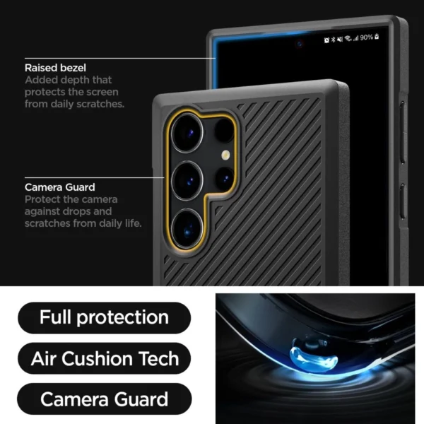 Spigen Core Armor Case for Samsung Galaxy S24 Ultra - Matte Blackeng