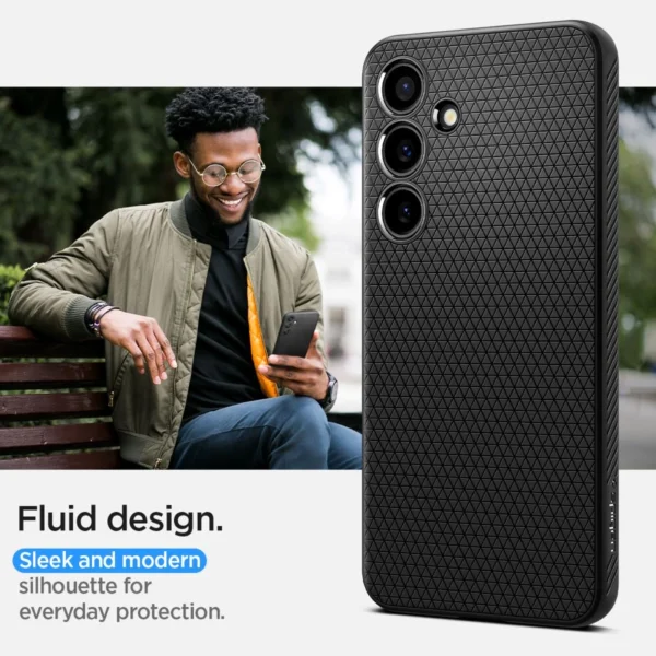 Spigen Liquid Air Case for Samsung Galaxy S24+ - Matte Blackeng