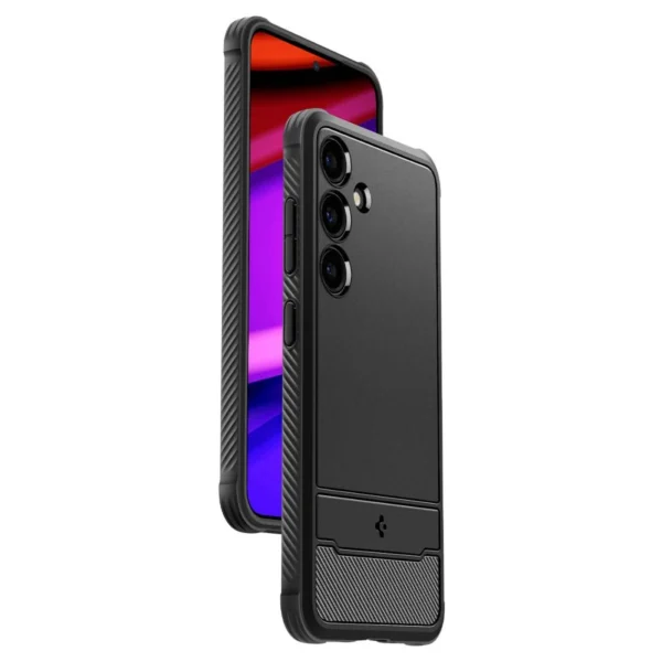 Spigen Rugged Armor Case for Samsung Galaxy S24 - Matte Blackeng