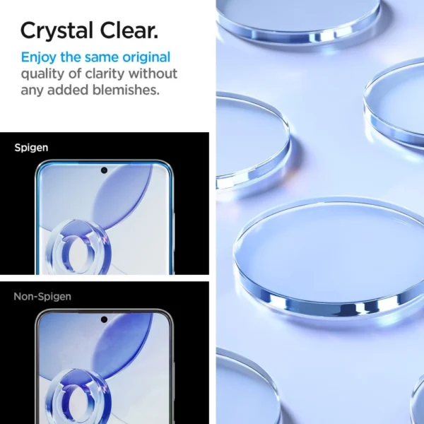 Spigen Glas.tR EZ Fit tempered glass for Samsung Galaxy S24 - 2 pcs.eng