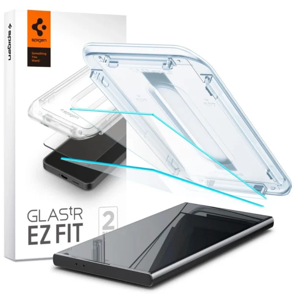 Spigen Glas.tR EZ Fit Tempered Glass for Samsung Galaxy S24 Ultra - 2 pcs.eng