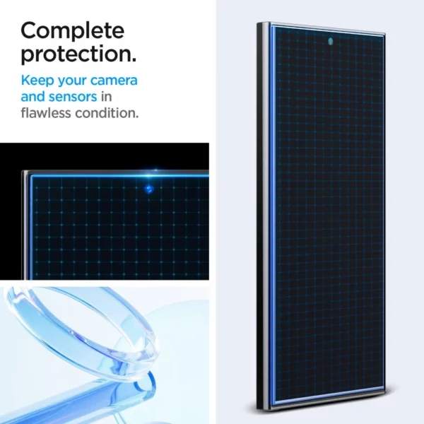 Spigen Glas.tR EZ Fit Tempered Glass for Samsung Galaxy S24 Ultra - 2 pcs.eng