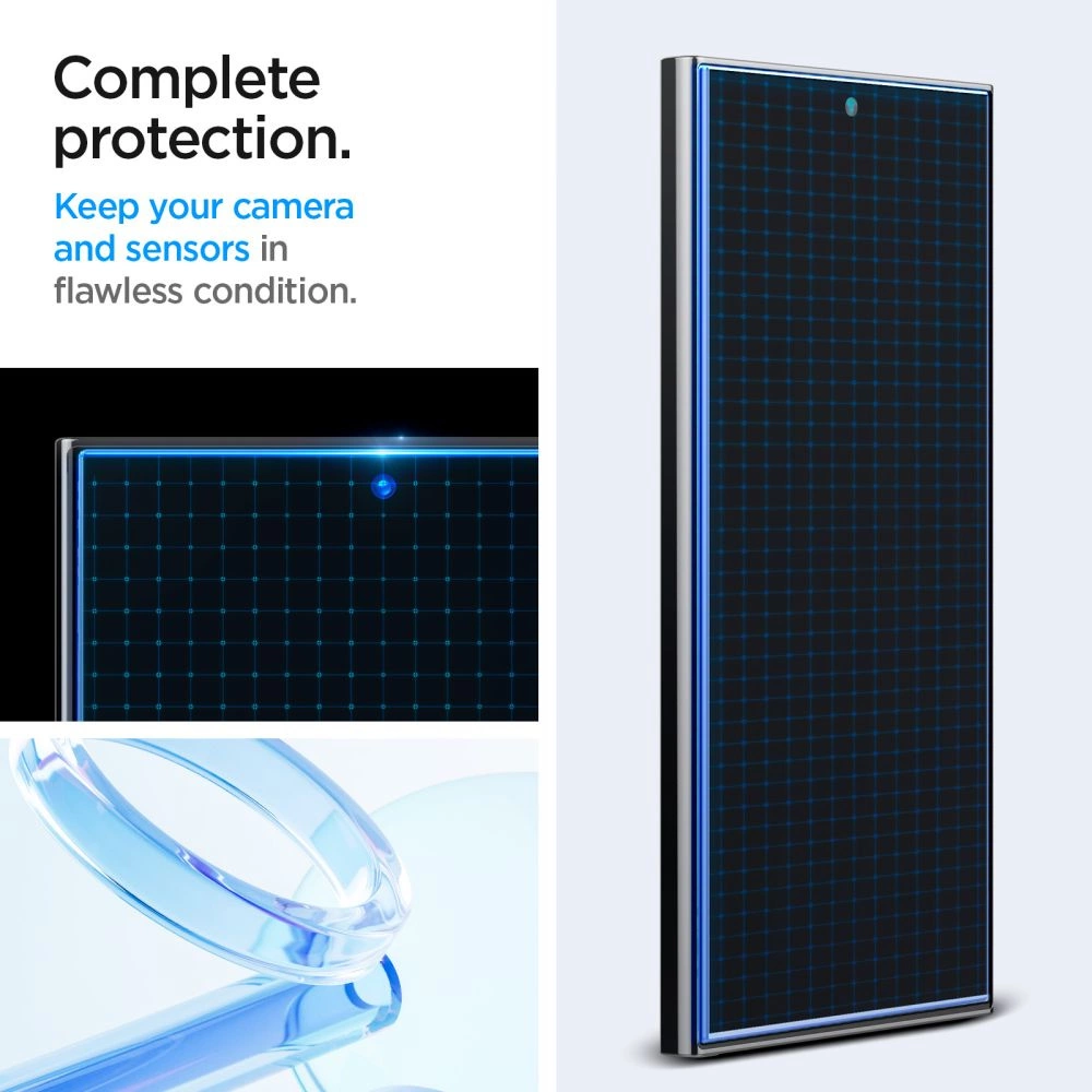 Spigen Glas.tR EZ Fit Tempered Glass for Samsung Galaxy S24 Ultra - 2 pcs.eng