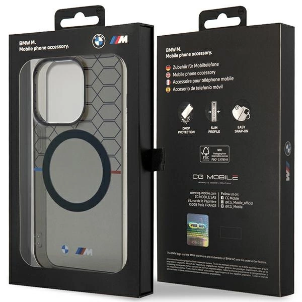 BMW Pattern MagSafe case for iPhone 13 Pro / 13 - grayeng