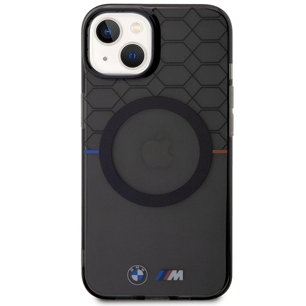 BMW Pattern MagSafe case for iPhone 13 / 14 / 15 - grayeng