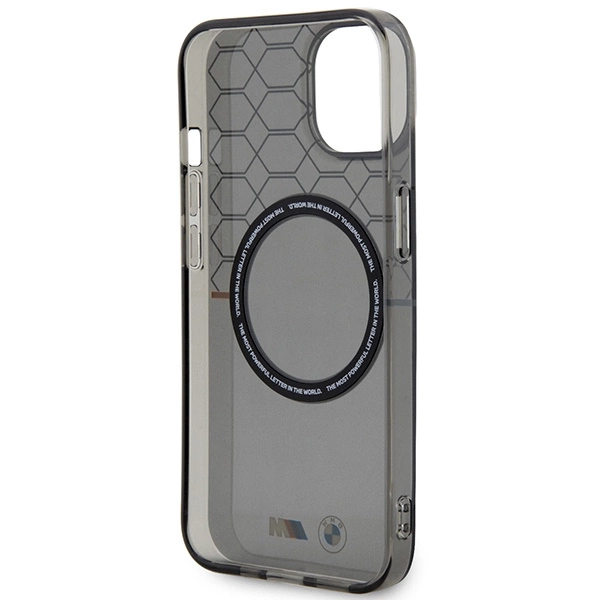 BMW Pattern MagSafe case for iPhone 13 / 14 / 15 - grayeng