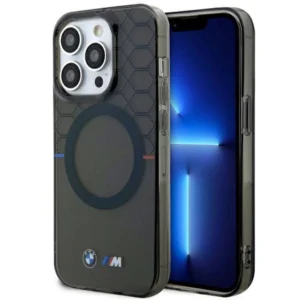 BMW Pattern MagSafe case for iPhone 13 Pro Max - grayeng