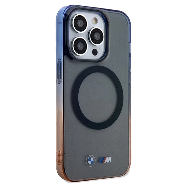 BMW Gradient Bumper MagSafe case for iPhone 15 Pro - grayeng