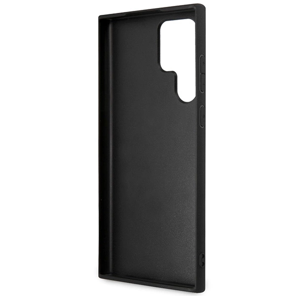 Guess 4G Big Metal Logo Case for Samsung Galaxy S24 Ultra - Blackeng