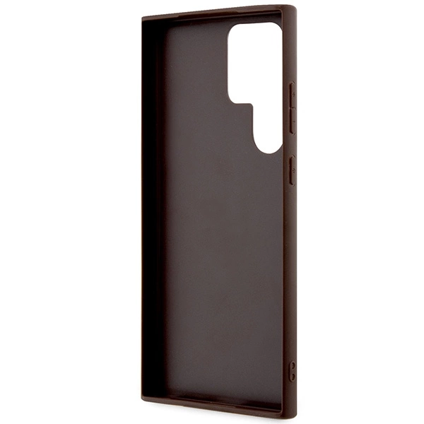 Guess 4G Stripe Collection case for Samsung Galaxy S24 Ultra - browneng
