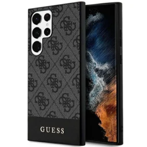 Guess 4G Stripe Collection case for Samsung Galaxy S24 Ultra - blackeng