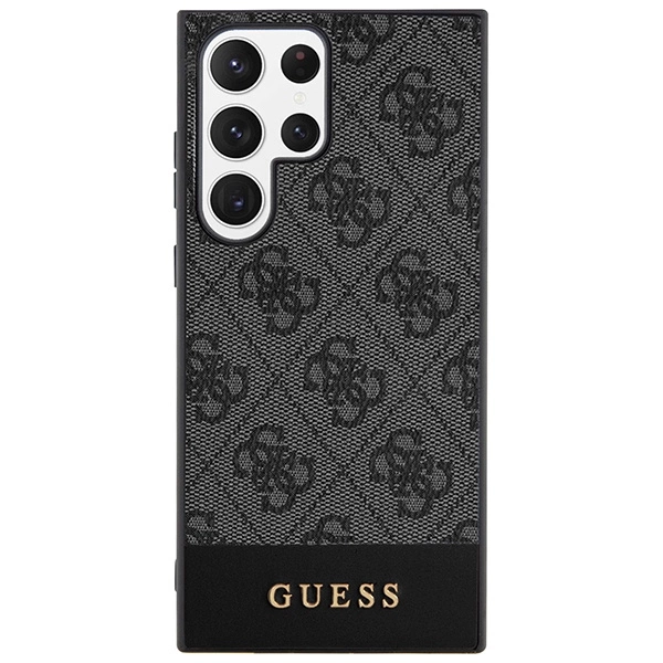 Guess 4G Stripe Collection case for Samsung Galaxy S24 Ultra - blackeng