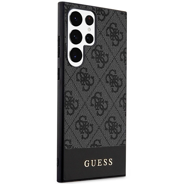 Guess 4G Stripe Collection case for Samsung Galaxy S24 Ultra - blackeng