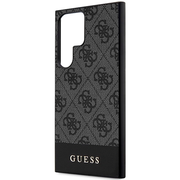 Guess 4G Stripe Collection case for Samsung Galaxy S24 Ultra - blackeng