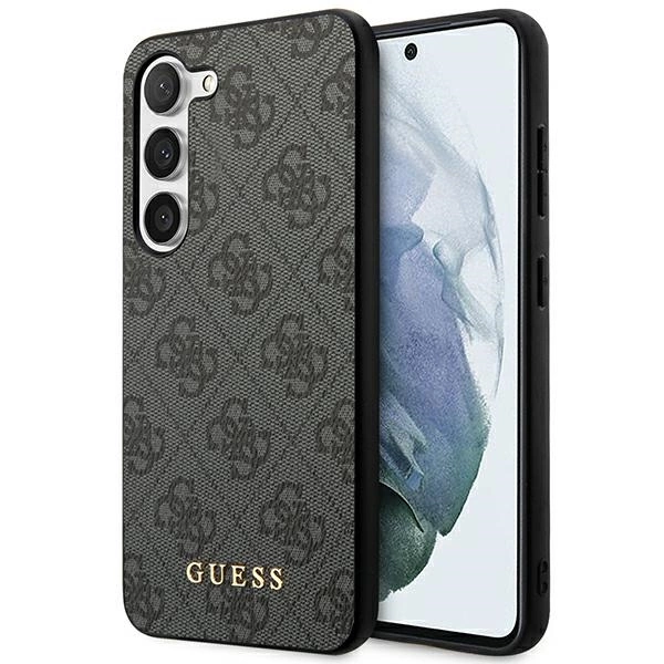 Guess 4G Metal Gold Logo case for Samsung Galaxy S24+ - blackeng