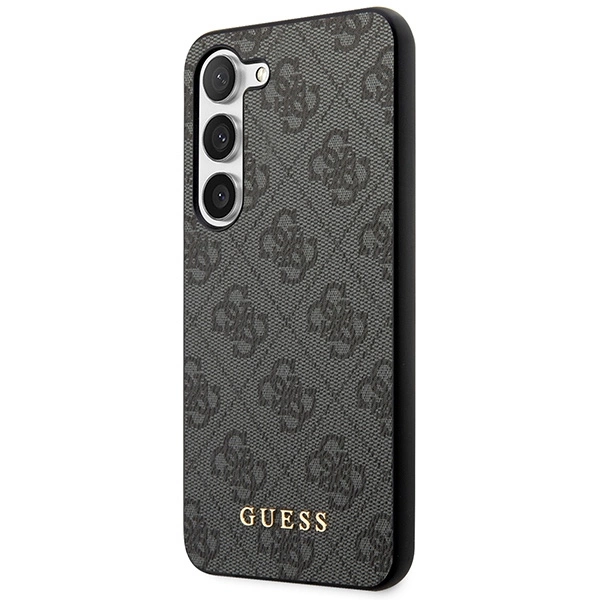 Guess 4G Metal Gold Logo case for Samsung Galaxy S24+ - blackeng