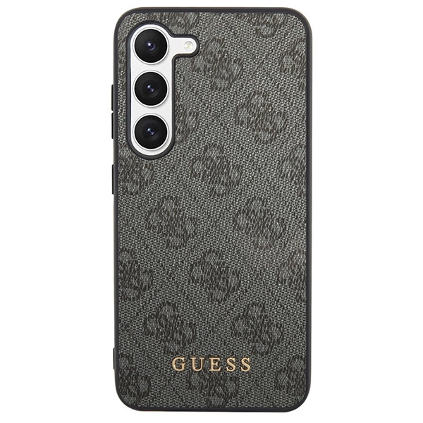 Guess 4G Metal Gold Logo case for Samsung Galaxy S24+ - blackeng