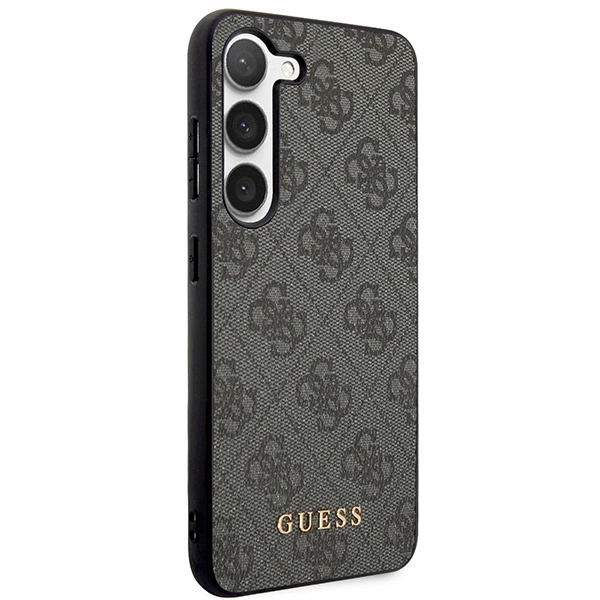 Guess 4G Metal Gold Logo case for Samsung Galaxy S24+ - blackeng