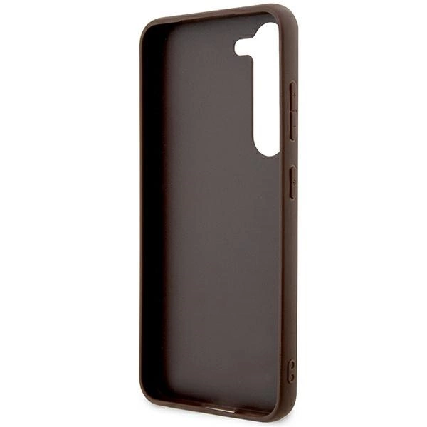 Guess 4G Stripe Collection case for Samsung Galaxy S24+ - browneng